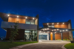 FRONT VIEW: ARCHITECTURAL FIT-OUT AND STRUCTURAL 3-STOREY RESIDENTIAL BUILDING
