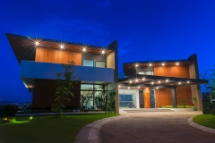 FRONT VIEW: ARCHITECTURAL FIT-OUT AND STRUCTURAL 3-STOREY RESIDENTIAL BUILDING